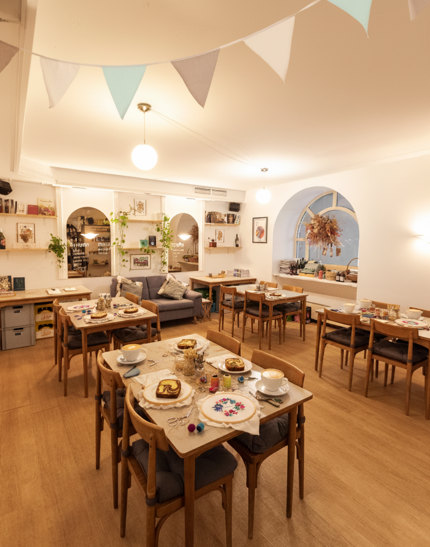 Stickerei-Workshop im Haepinest